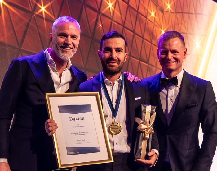 Åretsfastighetsmäklare Benjaminakyol